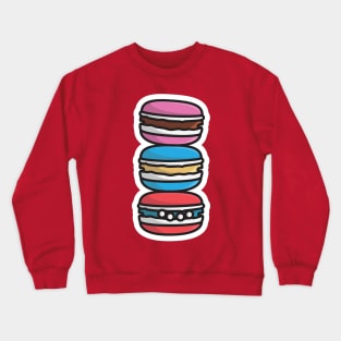 Set of Donuts with Icing Sticker vector illustration. Food objects icon concept. Set of colorful glossy donuts with glaze and powder sticker vector design with shadow. Crewneck Sweatshirt